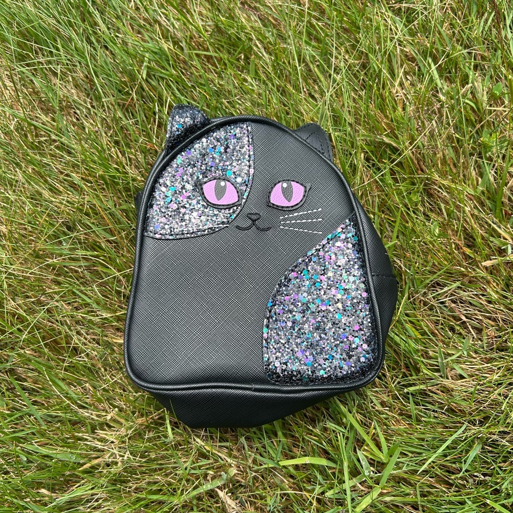 NWOT Black Cat Cosmetic Bag